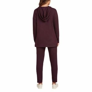 DKNY Ladies Lounge Set in Burgundy | UK DKNY Ladies Lounge Set in Burgundy | UK